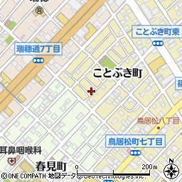 愛知県春日井市ことぶき町131周辺の地図