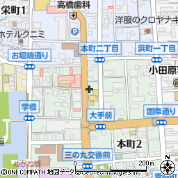 相石パーク小田原本町ＮＯ３駐車場周辺の地図