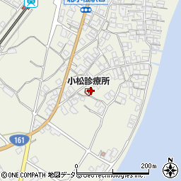 小松診療所周辺の地図