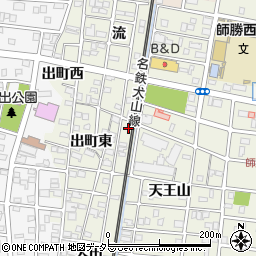 愛知県北名古屋市鹿田出町東3049-14周辺の地図