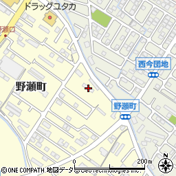 滋賀県彦根市野瀬町87周辺の地図