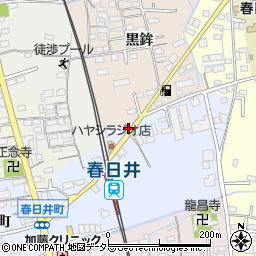名鉄春日井駅前周辺の地図