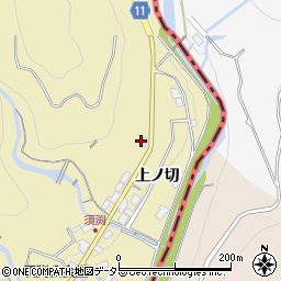 愛知県豊田市須渕町上ノ切周辺の地図