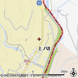 愛知県豊田市須渕町（上ノ切）周辺の地図