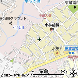 静岡県富士宮市粟倉南町186周辺の地図