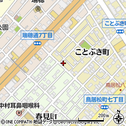 愛知県春日井市ことぶき町142周辺の地図