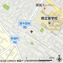 滋賀県彦根市西今町823-12周辺の地図