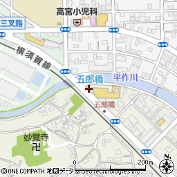 横須賀　たばこ商業協同組合周辺の地図
