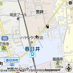 愛知県春日井市黒鉾町黒鉾46-2周辺の地図