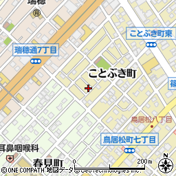 愛知県春日井市ことぶき町130周辺の地図