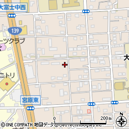 静岡県富士宮市万野原新田3769周辺の地図