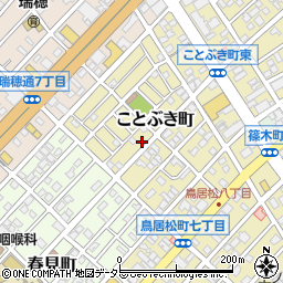 愛知県春日井市ことぶき町54周辺の地図