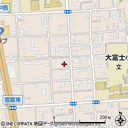 静岡県富士宮市万野原新田3830周辺の地図