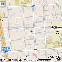 静岡県富士宮市万野原新田3830周辺の地図