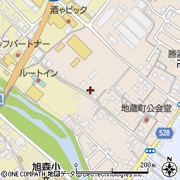 滋賀県彦根市地蔵町246-1周辺の地図