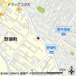 滋賀県彦根市野瀬町90周辺の地図