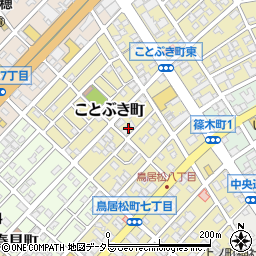 愛知県春日井市ことぶき町15周辺の地図