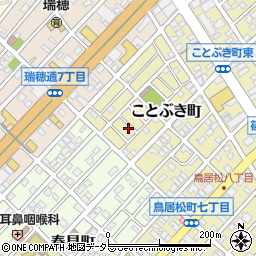 愛知県春日井市ことぶき町129周辺の地図