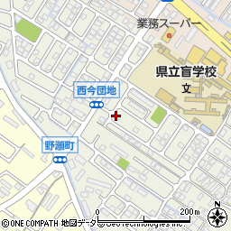 滋賀県彦根市西今町823-11周辺の地図
