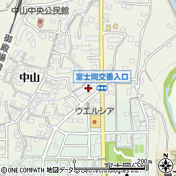 静岡県御殿場市中山1131周辺の地図