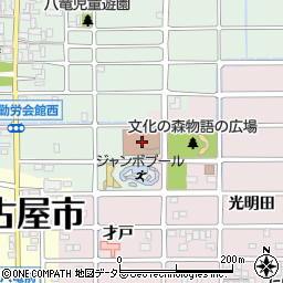 名古屋芸術大学アートスクエア　工作室周辺の地図