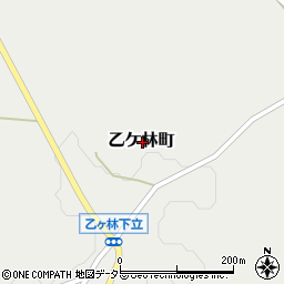 愛知県豊田市乙ケ林町周辺の地図
