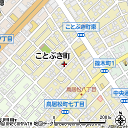 愛知県春日井市ことぶき町14周辺の地図