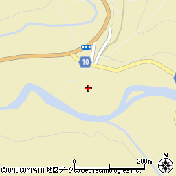 長野県下伊那郡根羽村1953周辺の地図