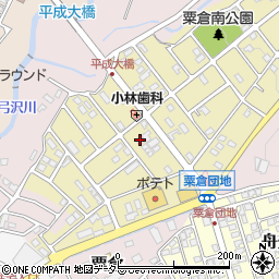 静岡県富士宮市粟倉南町152周辺の地図