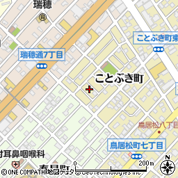 愛知県春日井市ことぶき町128周辺の地図