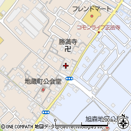 滋賀県彦根市地蔵町525-3周辺の地図