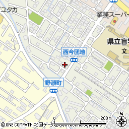 滋賀県彦根市西今町868-5周辺の地図