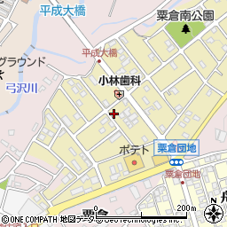 静岡県富士宮市粟倉南町143周辺の地図