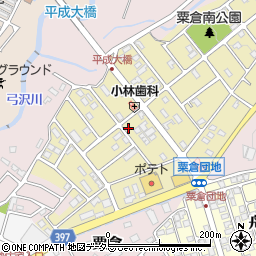 静岡県富士宮市粟倉南町143周辺の地図