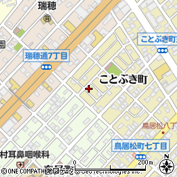 愛知県春日井市ことぶき町134周辺の地図