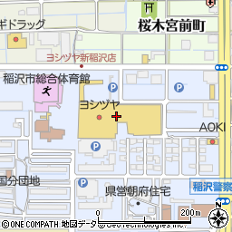西松屋ボナンザシティ稲沢店周辺の地図