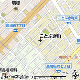 愛知県春日井市ことぶき町124周辺の地図