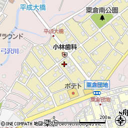 静岡県富士宮市粟倉南町144周辺の地図