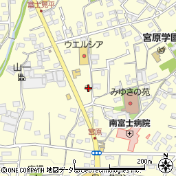 ミニストップ富士宮宮原店周辺の地図