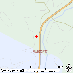 島根県大田市朝山町仙山697周辺の地図
