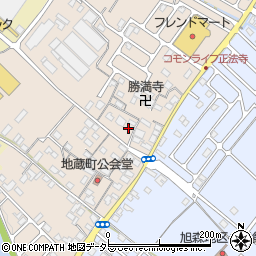 滋賀県彦根市地蔵町526-1周辺の地図