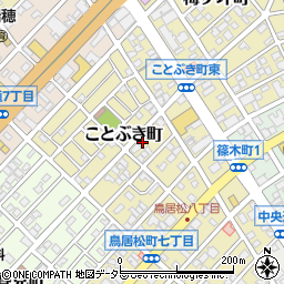 愛知県春日井市ことぶき町38周辺の地図