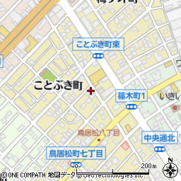 愛知県春日井市ことぶき町7周辺の地図