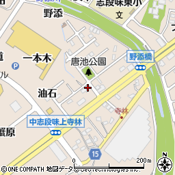 愛知県名古屋市守山区中志段味唐池462-16周辺の地図