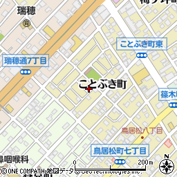 愛知県春日井市ことぶき町115周辺の地図
