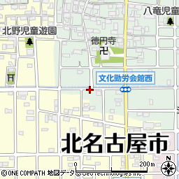 愛知県北名古屋市法成寺南出周辺の地図