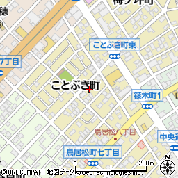 愛知県春日井市ことぶき町39周辺の地図
