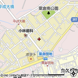 静岡県富士宮市粟倉南町117周辺の地図