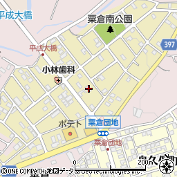 静岡県富士宮市粟倉南町117周辺の地図