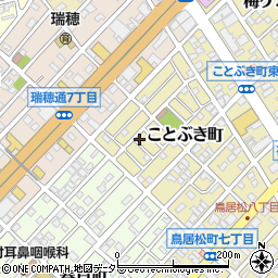 愛知県春日井市ことぶき町126周辺の地図